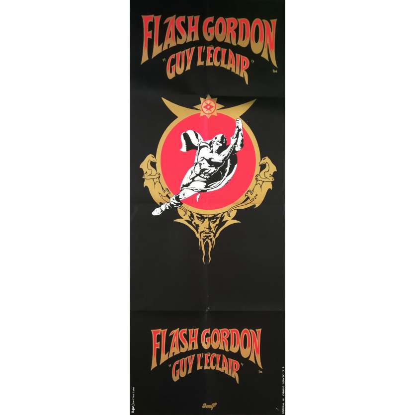 FLASH GORDON Affiche de film Préventive - 60x160 cm. - 1980 - Max Von Sidow, Mike Hodges