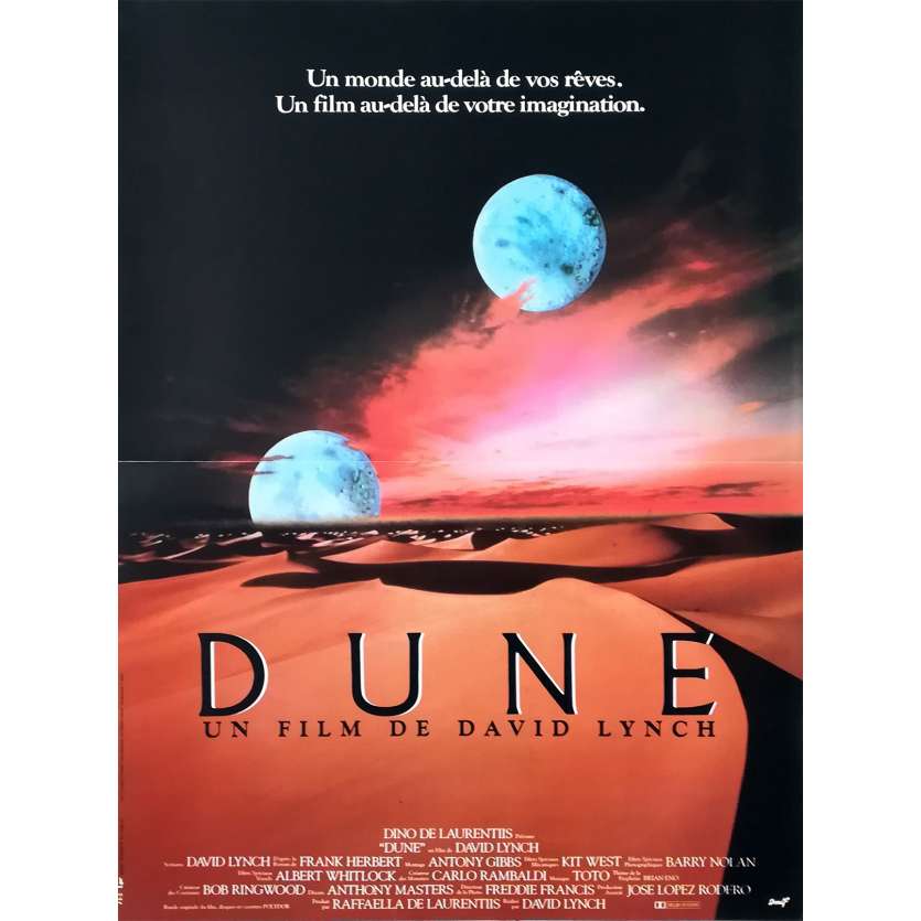 DUNE Affiche de film - 40x60 cm. - 1984 - Kyle McLachlan, David Lynch