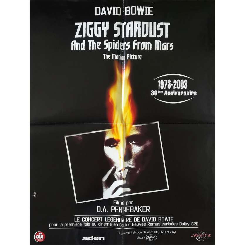 Ziggy Stardust Movie Poster 23x32 In 5180