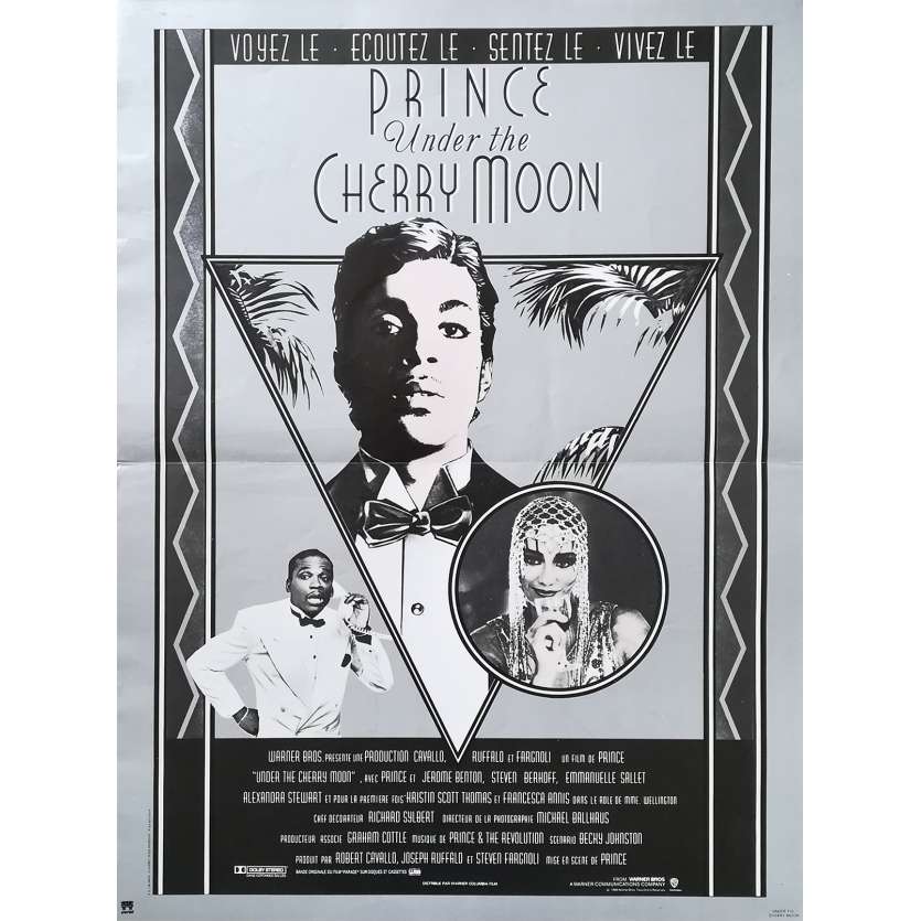 UNDER THE CHERRY MOON Affiche de film - 40x60 cm. - 1986 - Prince, Prince