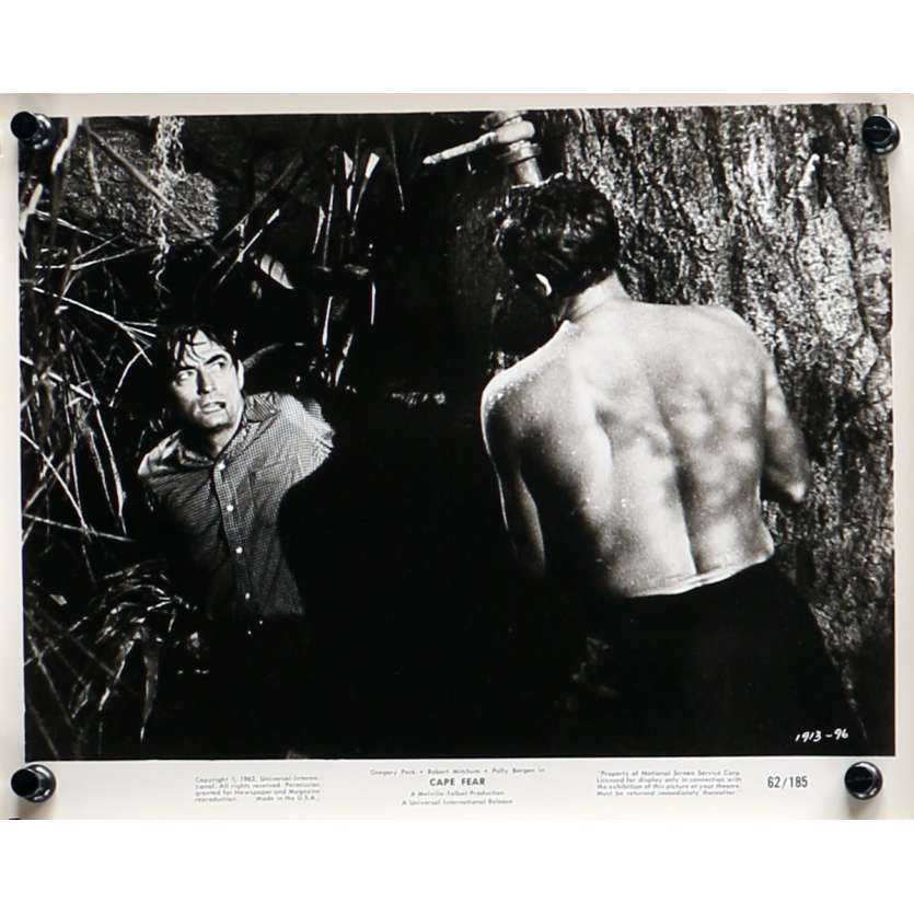 CAPE FEAR Original Movie Still N01 - 8x10 in. - 1962 - J. Lee Thompson, Robert Mitchum, Gregory Peck