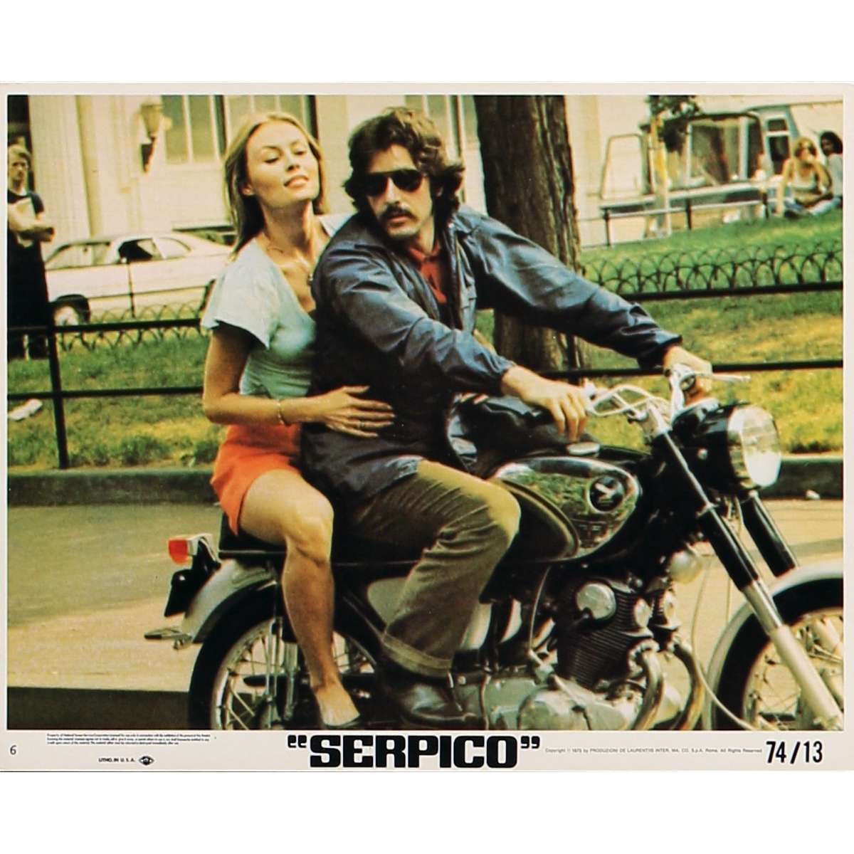 SERPICO Lobby Card 8x10 in.