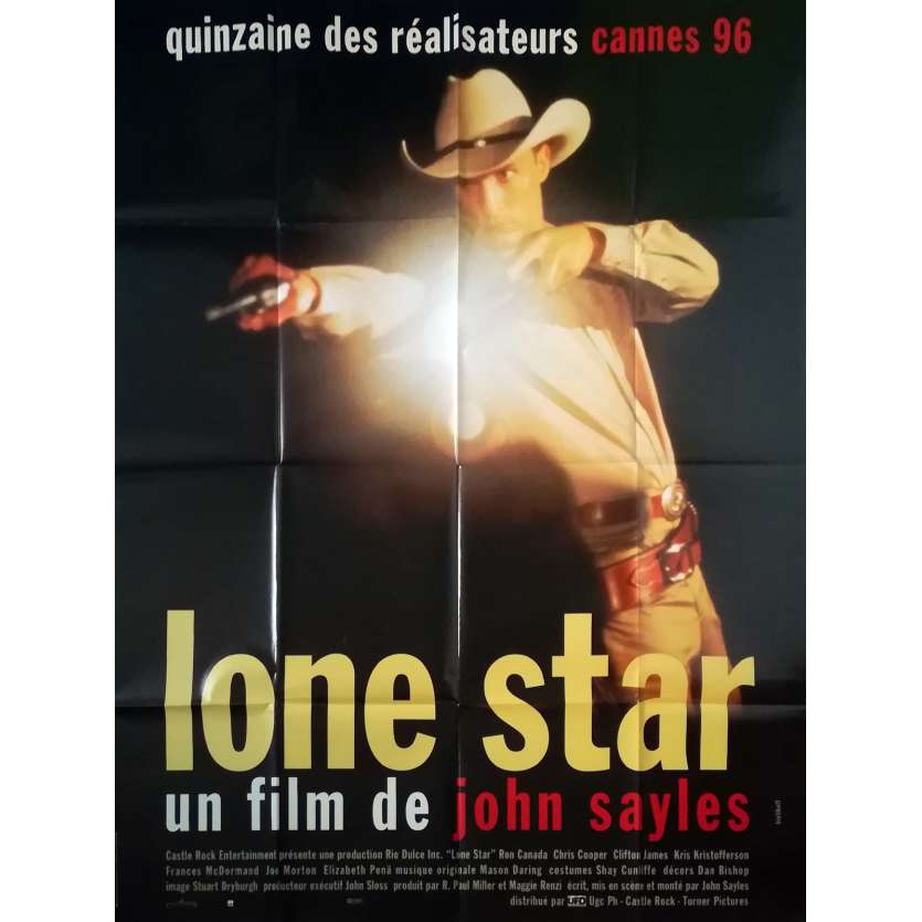 LONE STAR Affiche de film - 120x160 cm. - 1996 - Matthew McConaughey, John Sayles