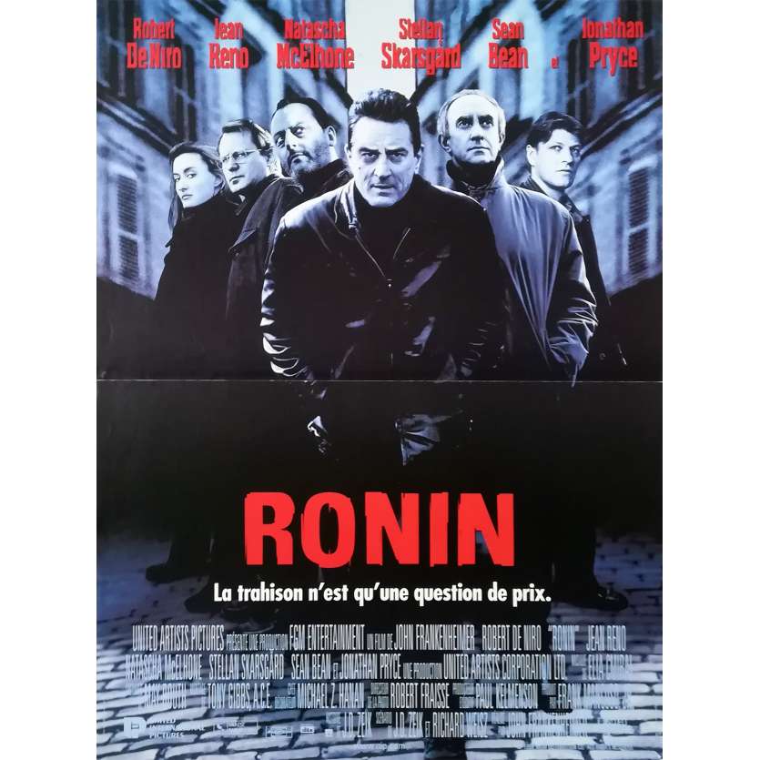 RONIN Affiche de film - 40x60 cm. - 1998 - Robert de Niro, John Frankenheimer