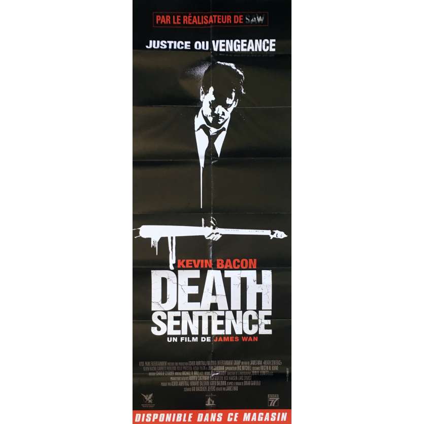 DEATH SENTENCE Affiche de film - 60x160 cm. - 2007 - Kevin Bacon, James Wan