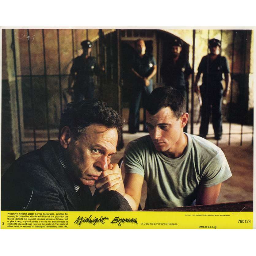 MIDNIGHT EXPRESS Original Lobby Card N02 - 8x10 in. - 1978 - Alan Parker, Brad Davis