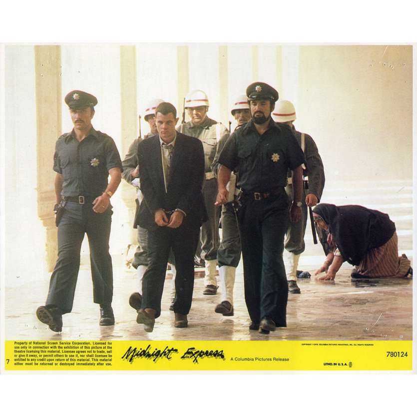 MIDNIGHT EXPRESS Original Lobby Card N04 - 8x10 in. - 1978 - Alan Parker, Brad Davis