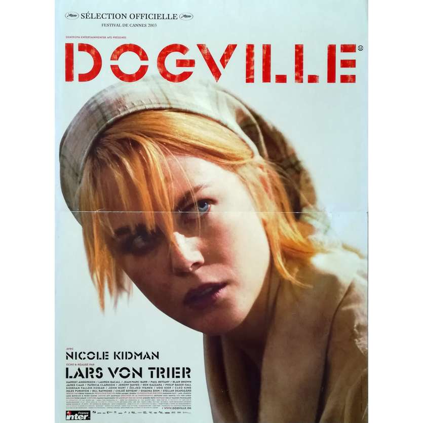 DOGVILLE Affiche de film - 40x60 cm. - 2003 - Nicole Kidman, Lars Von Trier