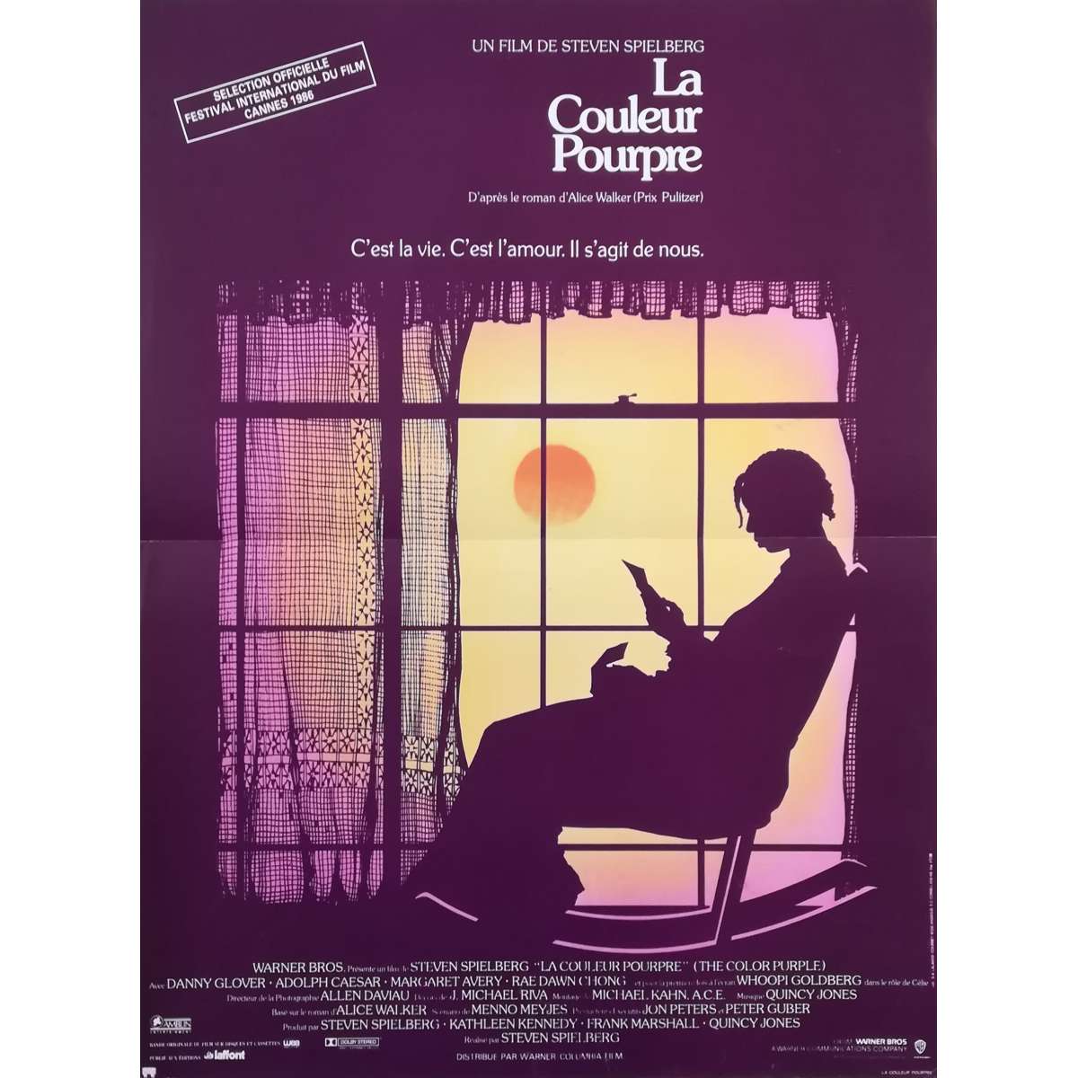 All About Movies The Color Purple Movie Poster One Sheet Whoopi