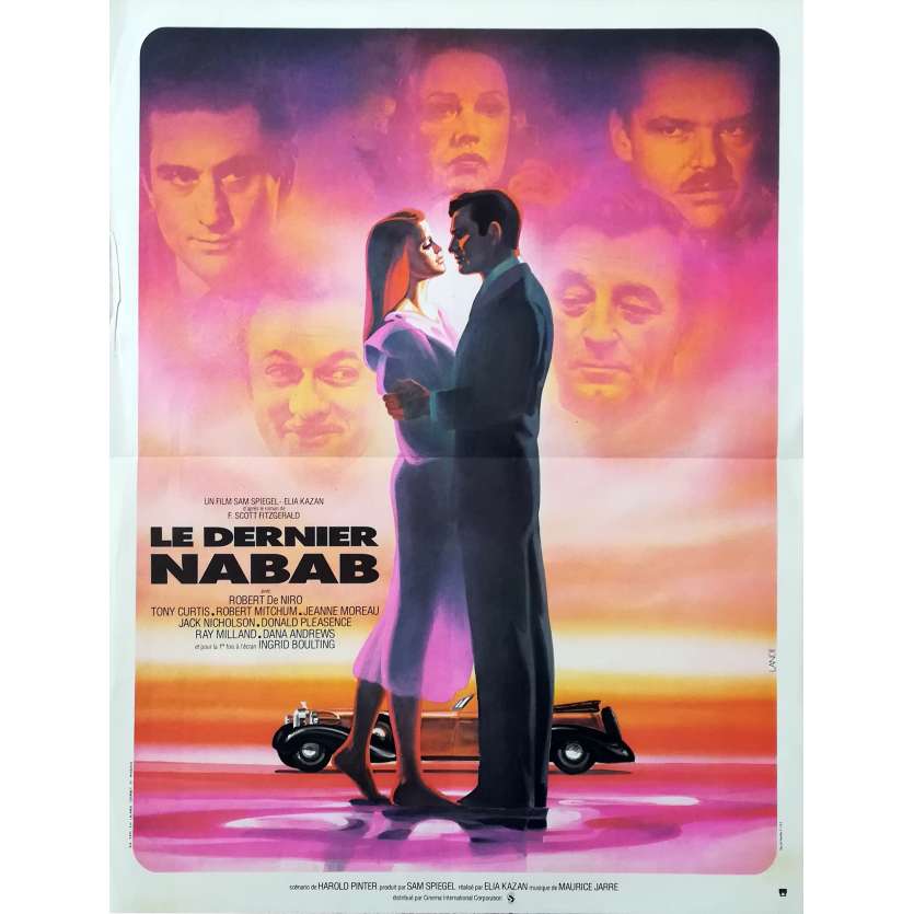 LE DERNIER NABAB Affiche de film - 40x60 cm. - 1976 - Robert de Niro, Elia Kazan