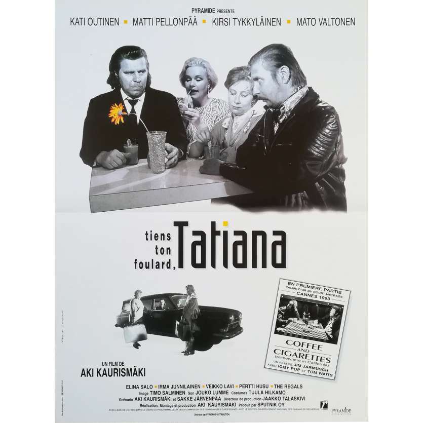 TAKE CARE OF YOUR SCARF TATIANA Original Movie Poster - 15x21 in. - 1994 - Aki Kaurismäki, Kati Outinen