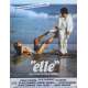 ELLE Original Movie Poster - 15x21 in. - 2016 - Paul Verhoeven, Isabelle Huppert