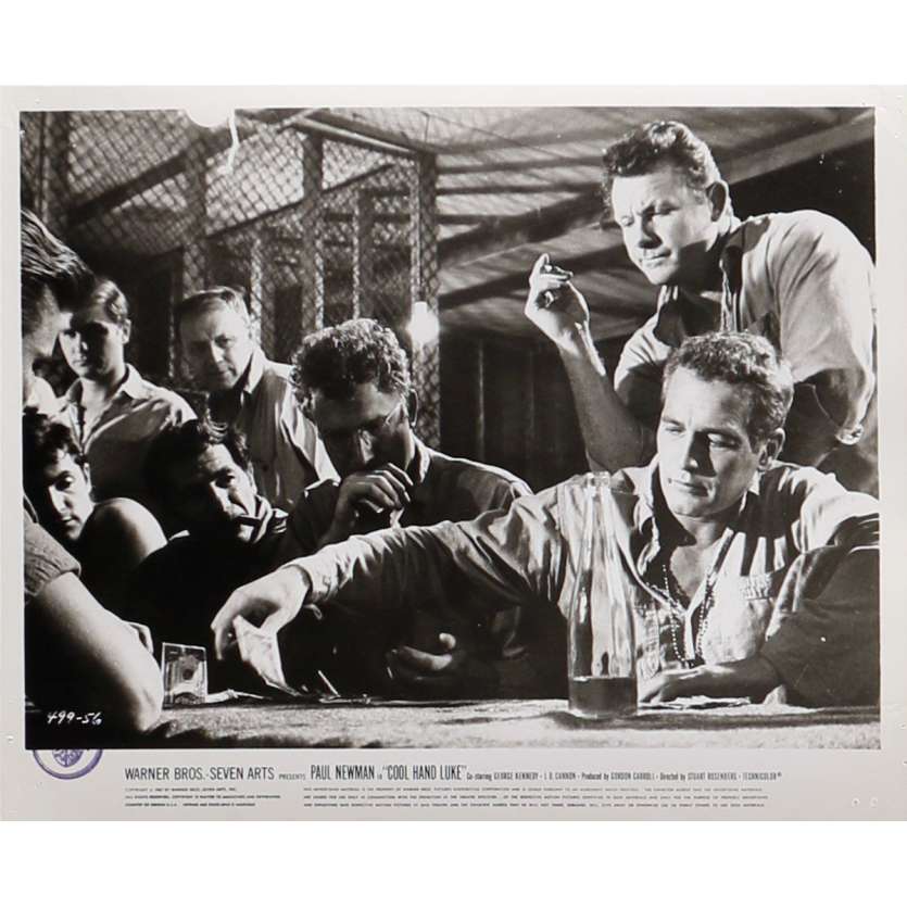 COOL HAND LUKE Original Lobby Card N22 - 8x10 in. - 1967 - Stuart Rosenberg, Paul Newman