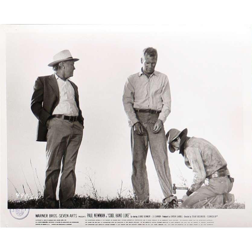 COOL HAND LUKE Original Lobby Card N21 - 8x10 in. - 1967 - Stuart Rosenberg, Paul Newman