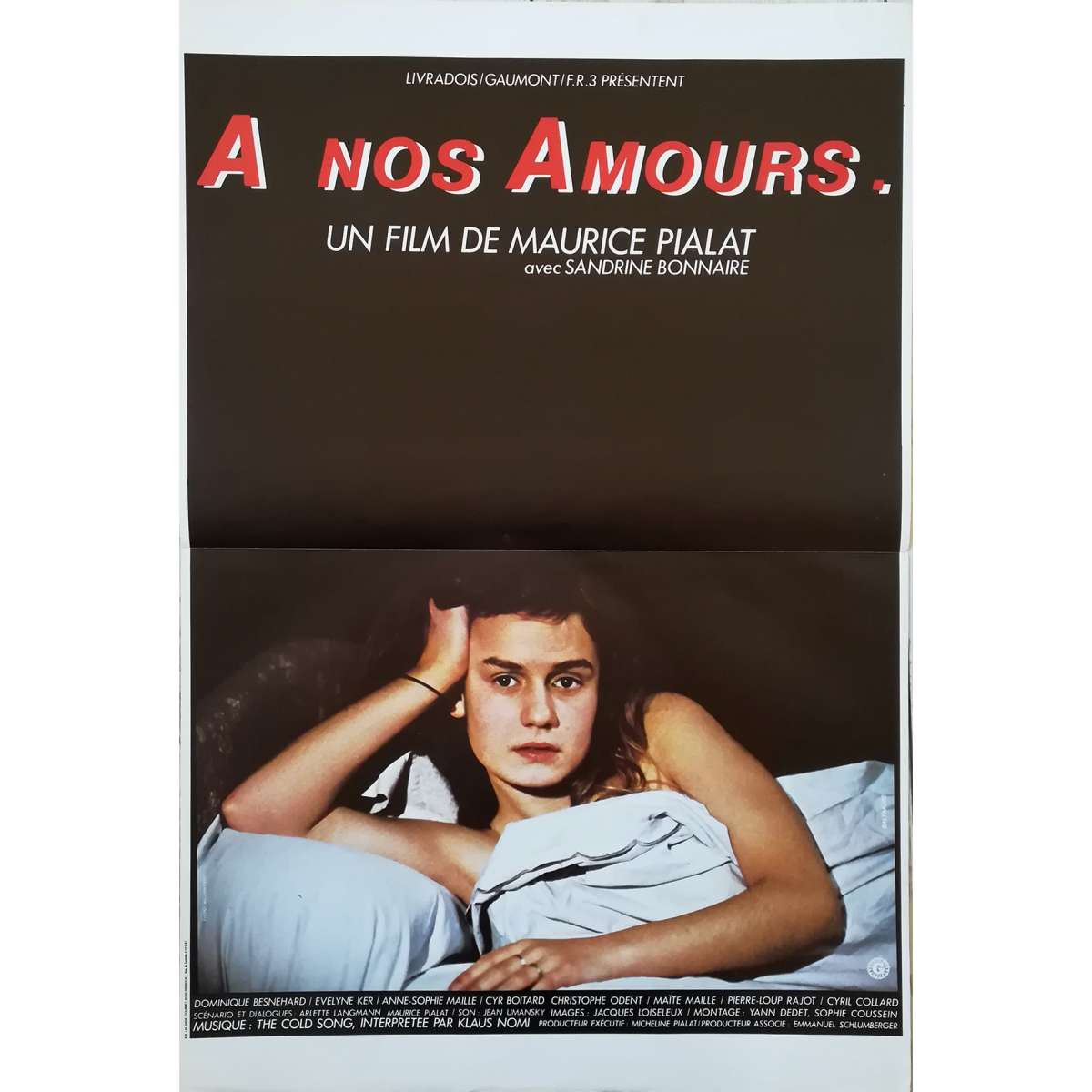 Affiche De A NOS AMOURS / A NOS AMOURS