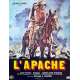 L'APACHE Affiche de film - 60x80 cm. - 1972 - Cliff Potts, William A. Graham