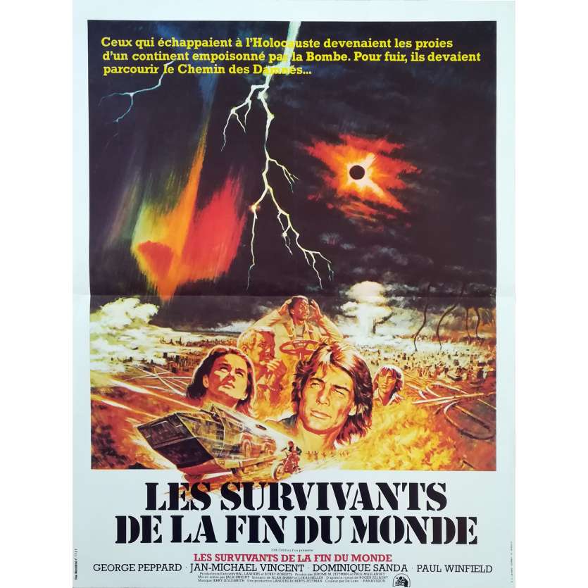 LES SURVIVANTS DE LA FIN DU MONDE Affiche de film - 40x60 cm. - 1977 - Jan-Michael Vincent, Jack Smight