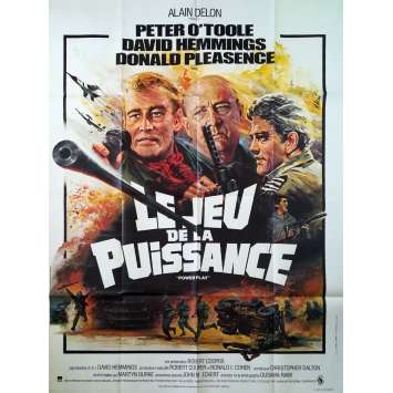 POWER PLAY Original Movie Poster - 47x63 in. - 1978 - Donald Pleasance, Peter O'Toole