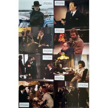 AGENCY Original Lobby Cards Set A - x8 - 9x12 in. - 1980 - George Kaczender, Robert Mitchum, Lee Majors