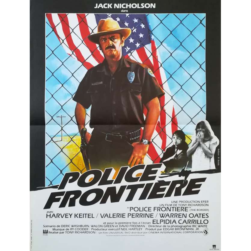THE BORDER Movie Poster 15x21 in.