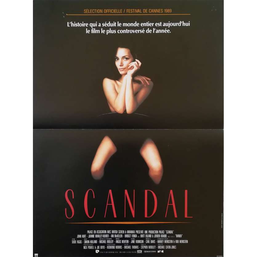 SCANDAL Affiche de film - 40x60 cm. - 1989 - John Hurt, Michael Caton-Jones