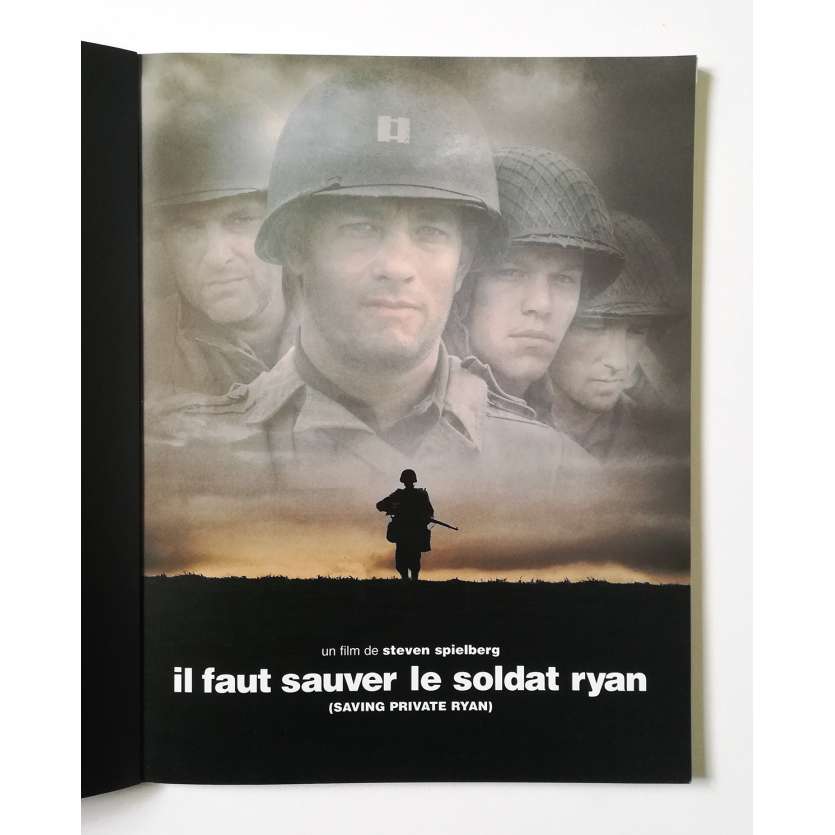 IL FAUT SAUVER LE SOLDAT RYAN Dossier de presse 64p - 21x30 cm. - 1998 - Tom Hanks, Steven Spielberg