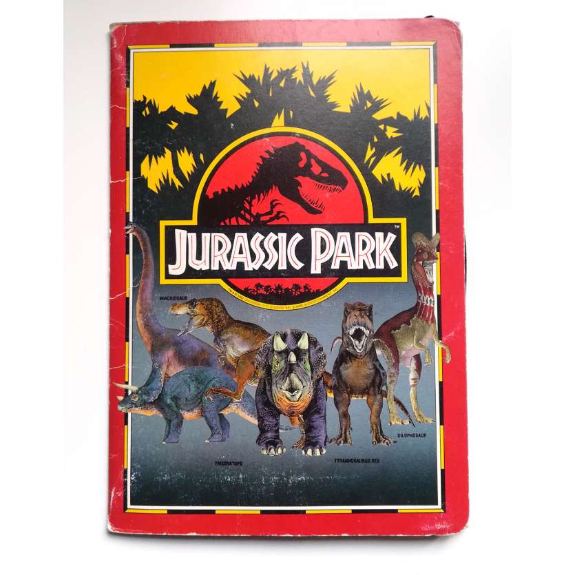 JURASSIC PARK Vintage Goodies  - 7x9 in. - 1993 - Steven Spielberg, Sam Neil