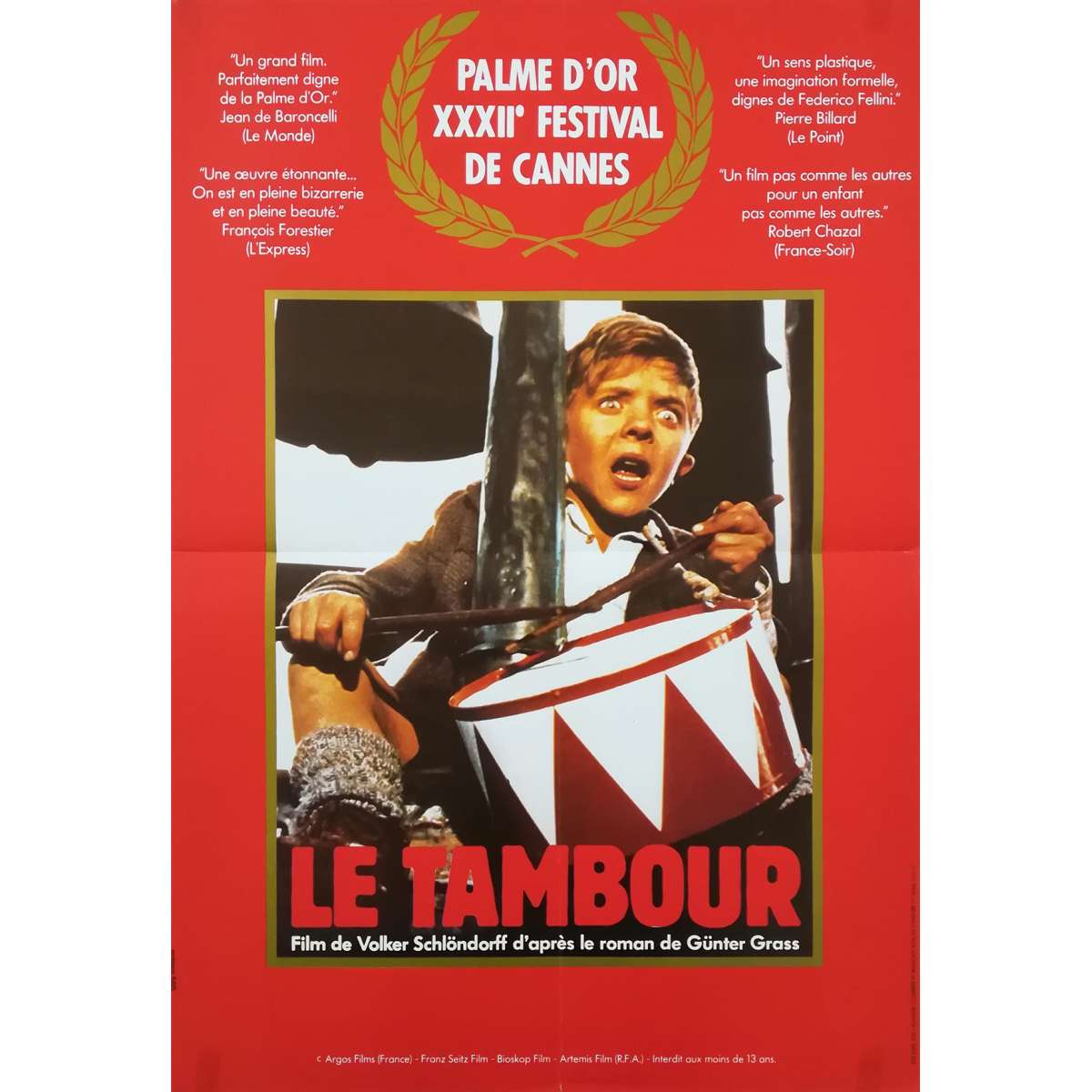 THE TIN DRUM Movie Poster 15x21 in.