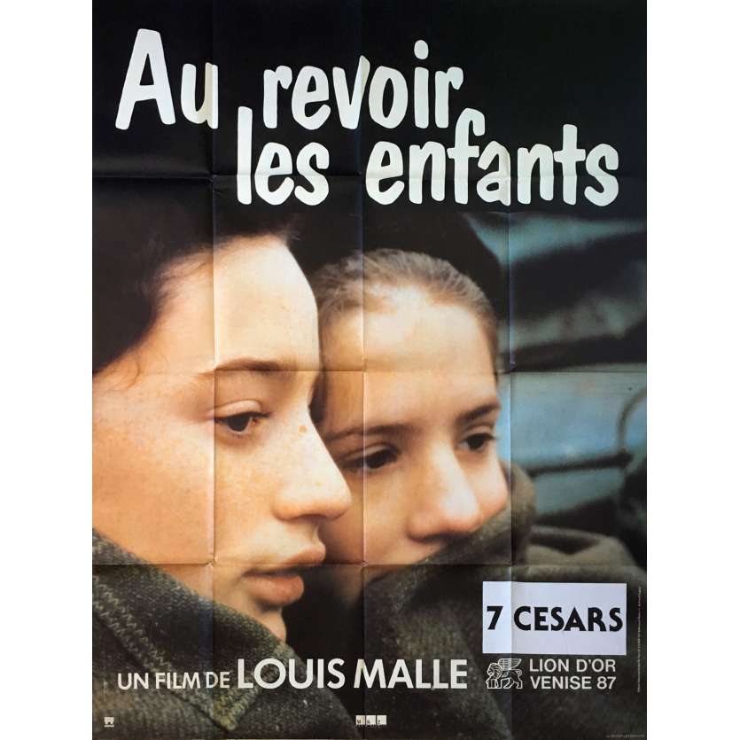 GOODBYE CHILDERN Original Movie Poster - 47x63 in. - 1987 - Louis Malle, Gaspard Manesse