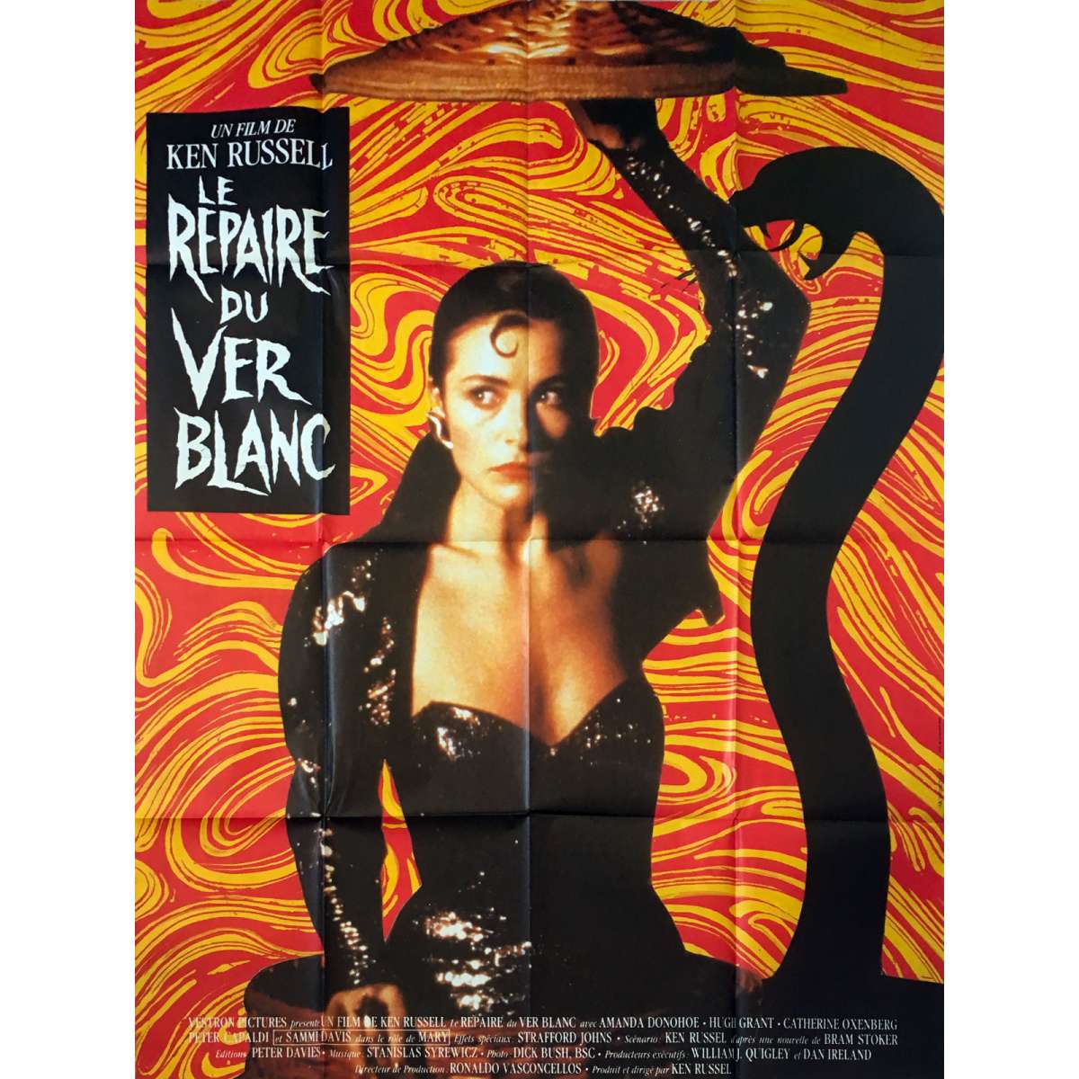 The Lair Of The White Worm Movie Poster 47x63 In