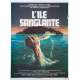 L'ILE SANGLANTE Affiche de film - 40x60 cm. - 1980 - Michael Caine, Michael Ritchie