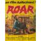 ROAR Affiche de film - 120x160 cm. - 1981 - Tippi Hedren, Noel Marshall