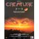 CREATURE Original Movie Poster - 15x21 in. - 1985 - William Malone, Stan Ivar