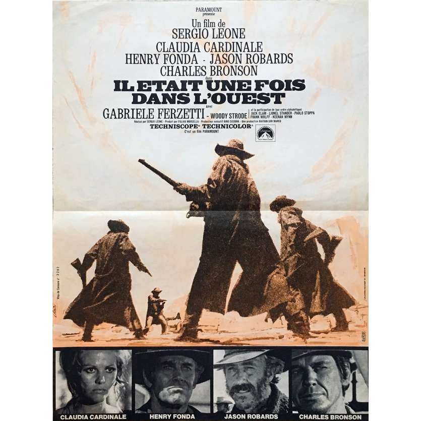 Affiche de IL ETAIT UNE FOIS DANS L'OUEST / ONCE UPON A TIME IN THE WEST