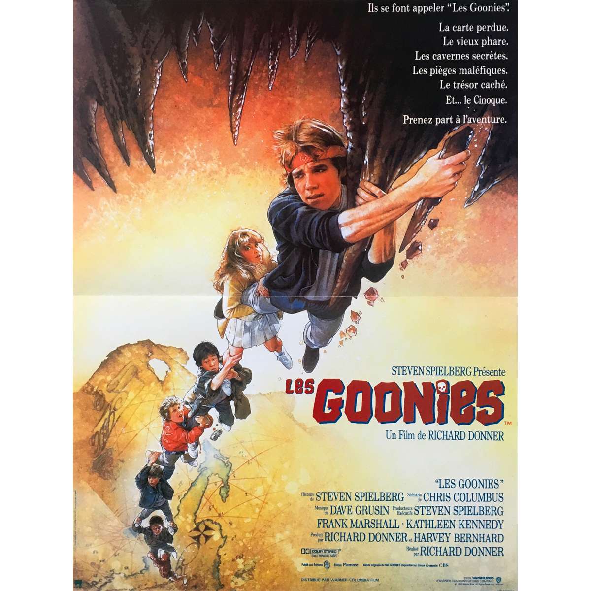 THE GOONIES Movie Poster 15x21 in.