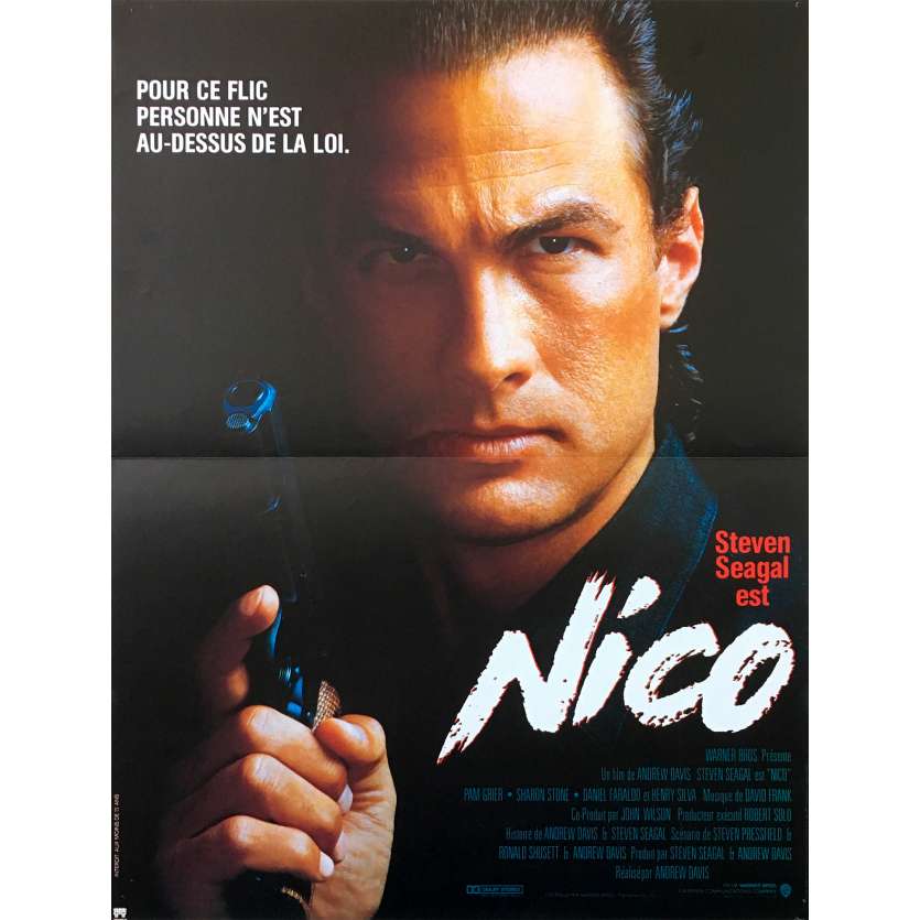 NICO Affiche de film - 40x60 cm. - 1988 - Steven Seagal, Andrew Davis