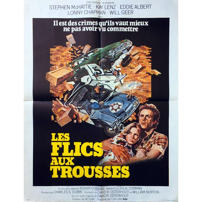 LES FLICS AU TROUSSES Affiche de film - 60x80 cm. - 1976 - Stephen McHattie, Charles S. Dubin