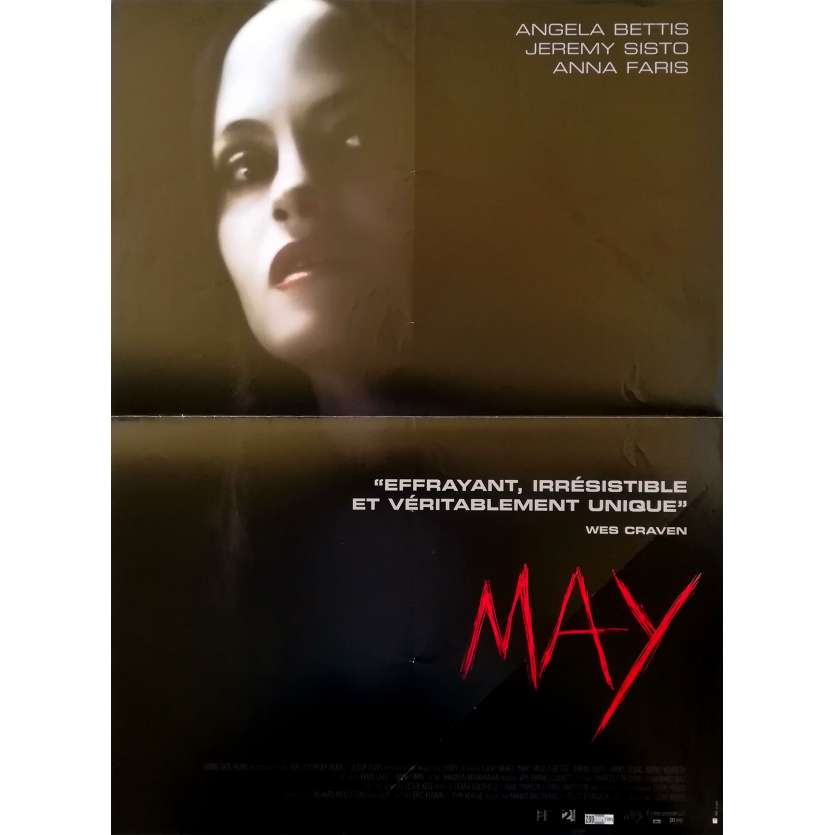 MAY Affiche de film - 40x60 cm. - 2002 - Angela Bettis, Lucky McKee