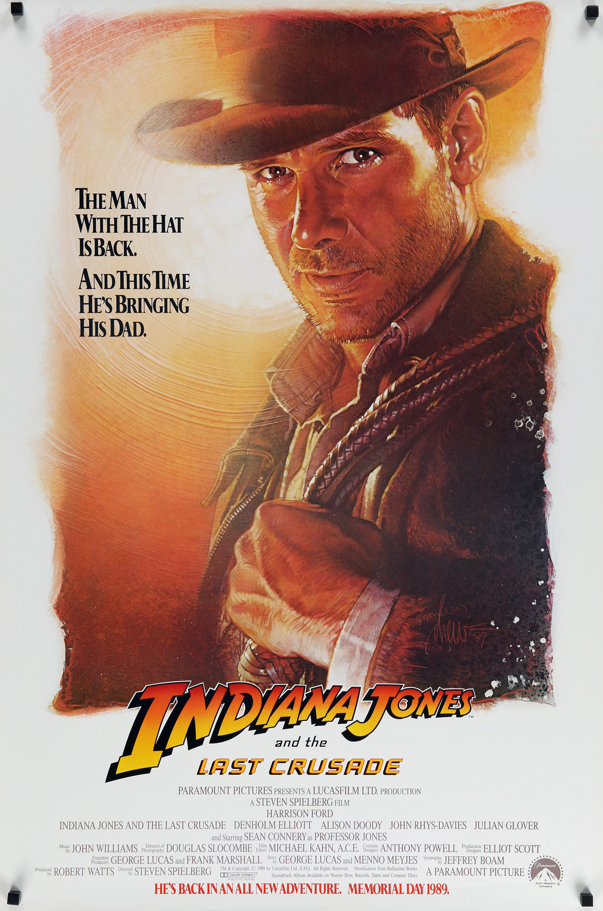 Indiana Jones The Last Crusade Movie Poster