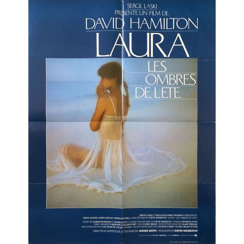 LAURA LES OMBRES DE L'ETE Affiche de film Style A - 60x80 cm. - 1979 - Maud Adams, David Hamilton