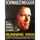 RUNNING MAN Affiche de film - 40x60 cm. - 1987 - Arnold Schwarzenegger, Paul Michael Glaser