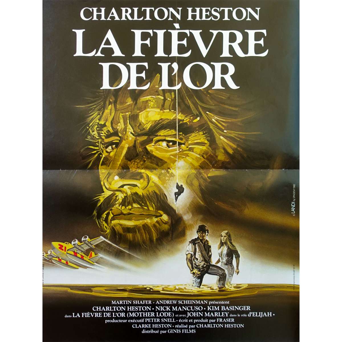 MOTHER LODE French Movie Poster