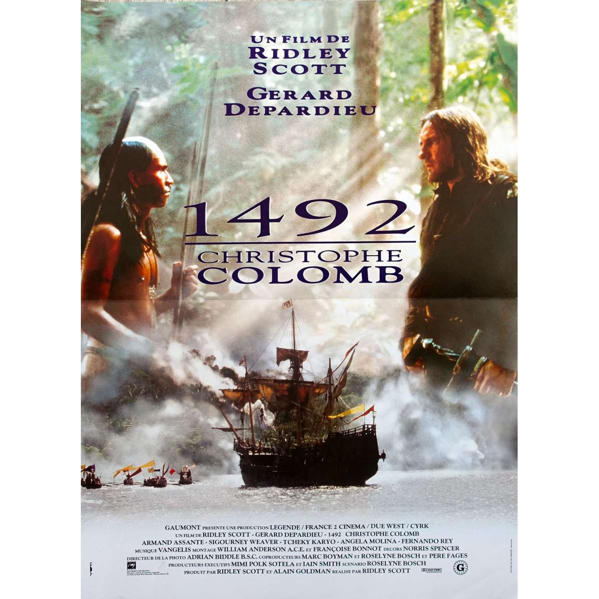 1492 Conquest Of Paradise Movie Poster 15x21 In