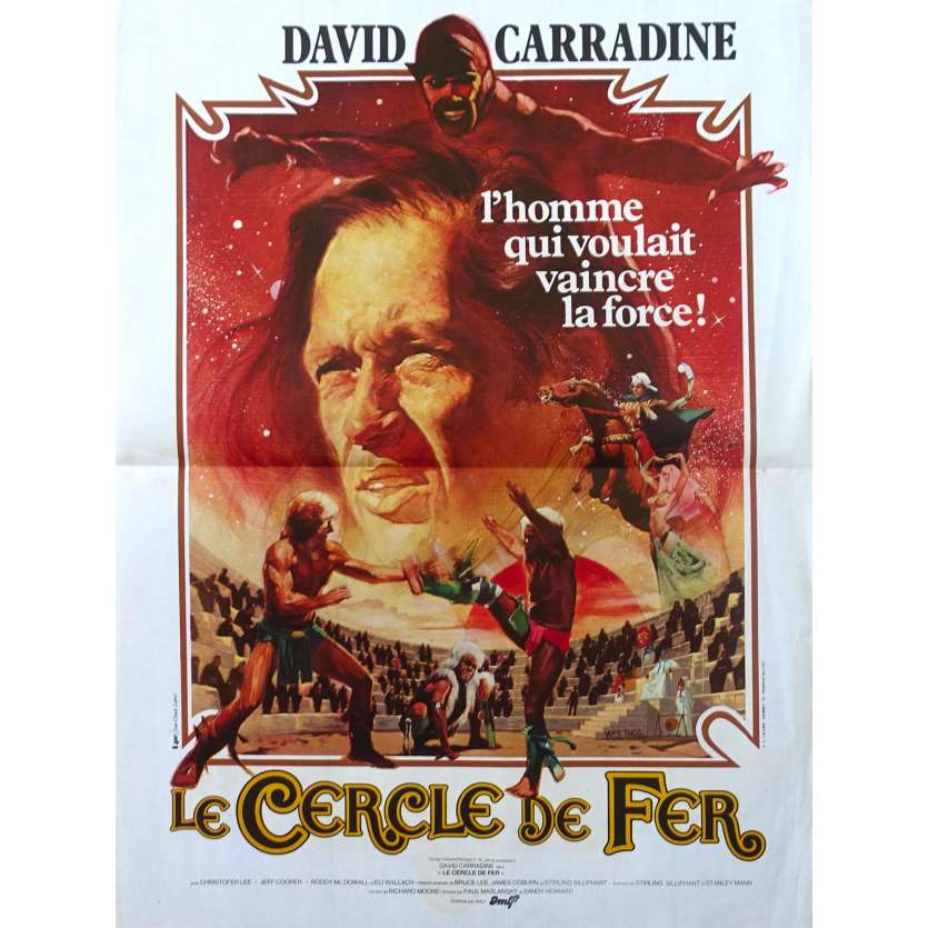 LE CERCLE DE FER Affiche de film - 40x60 cm. - 1978 - David Carradine, Richard Moore