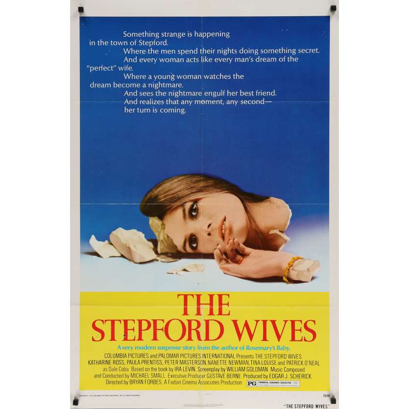 LES FEMMES DE STEPFORD Affiche de film - 69x102 cm. - 1975 - Katharine Ross, Bryan Forbes