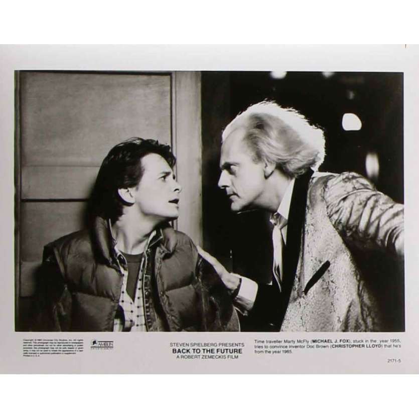 BACK TO THE FUTURE Original Movie Still 2171-5 - 8x10 in. - 1985 - Robert Zemeckis, Michael J. Fox