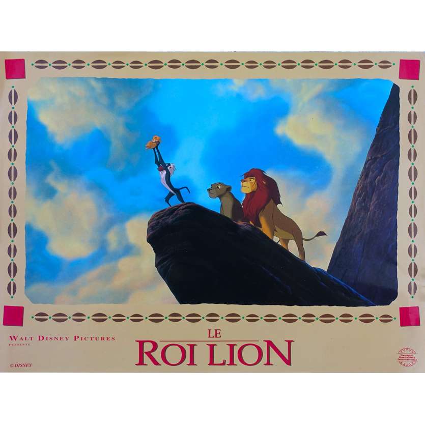 LE ROI LION Photo de film N01 - 30x40 cm. - 1994 - Matthew Broderick, Walt Disney