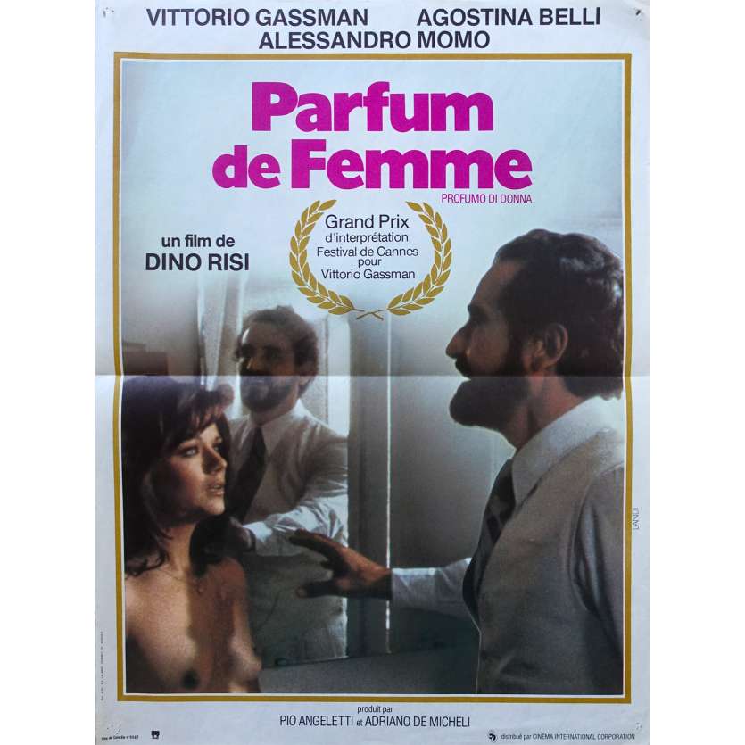 PARFUM DE FEMME Affiche de film - 40x60 cm. - 1974 - Vittorio Gassman, Dino Risi