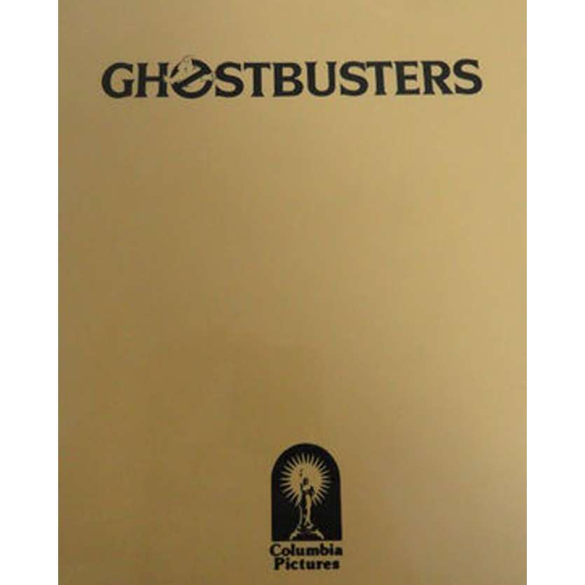 GHOSTBUSTERS Production Movie Script '84