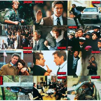 DANGER IMMEDIAT Photos de film x12 - 21x30 cm. - 1994 - Harrison Ford, Phillip Noyce